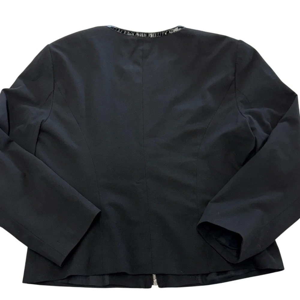 Michael Kors Jacket Women 14 Black Dark Academia Office‎ Professional